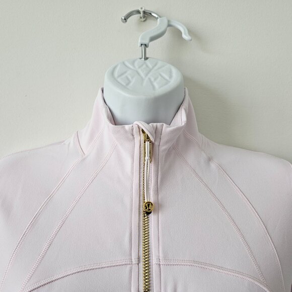 NWT LULULEMON BLLP/GOLD/GOLD Pink Gold Buttery Soft Nulu Define Jacket 6, 8, 10 - Picture 3 of 8
